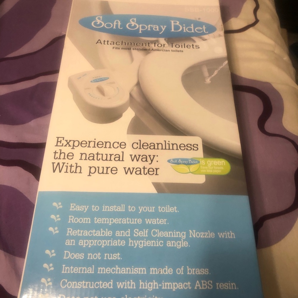 Soft spray Bidet!